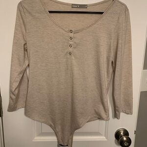 Tresics | tan body suit